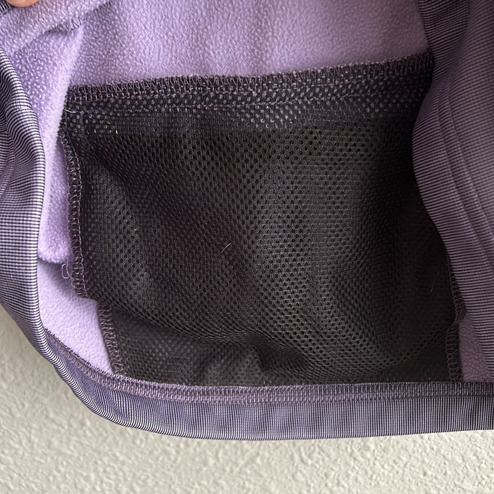 Ariat Purple Quarter-Zip Sweatshirt - Picture 9 of 12